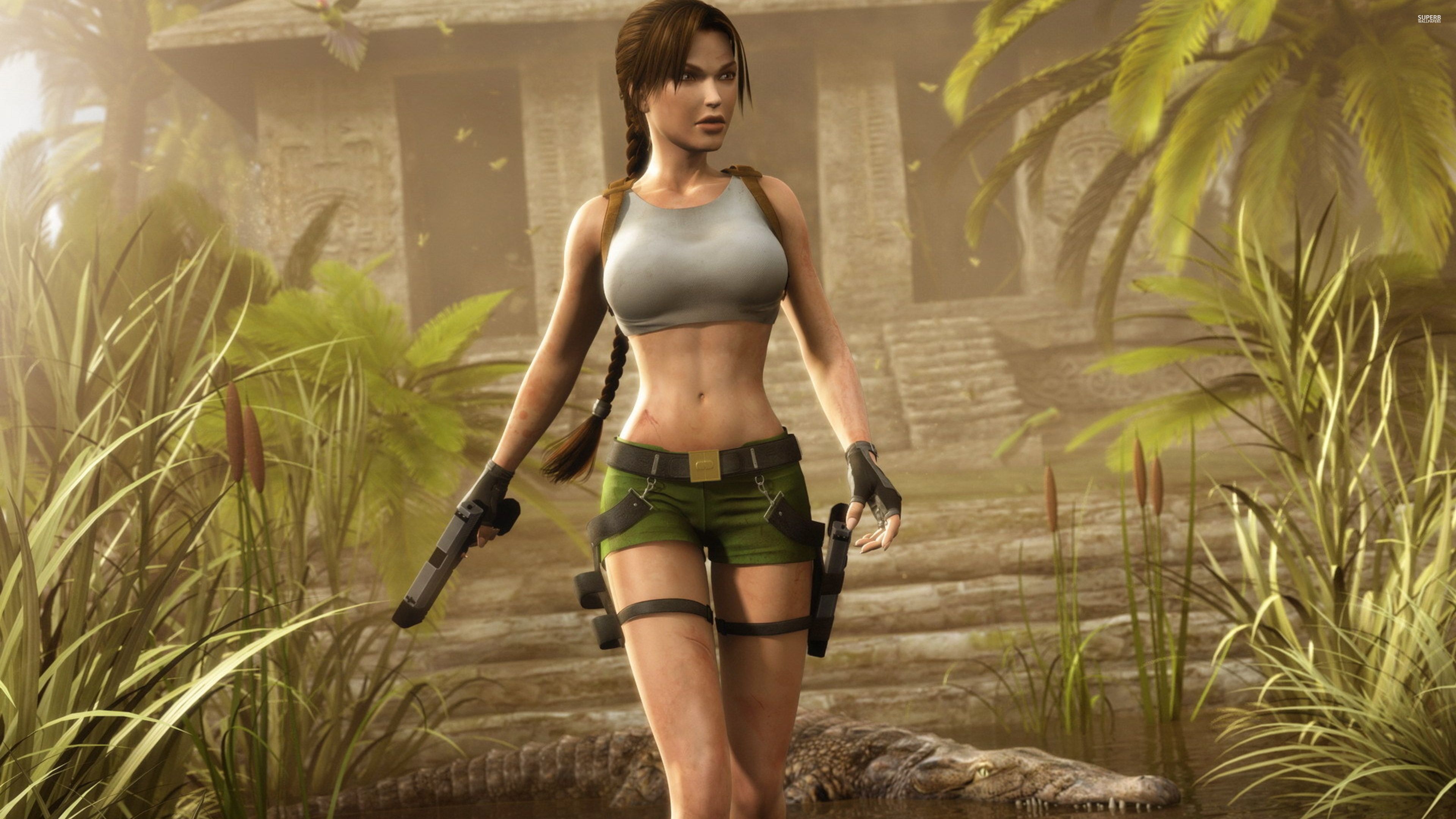 Tomb Raider Girl Game HD Wallpaper