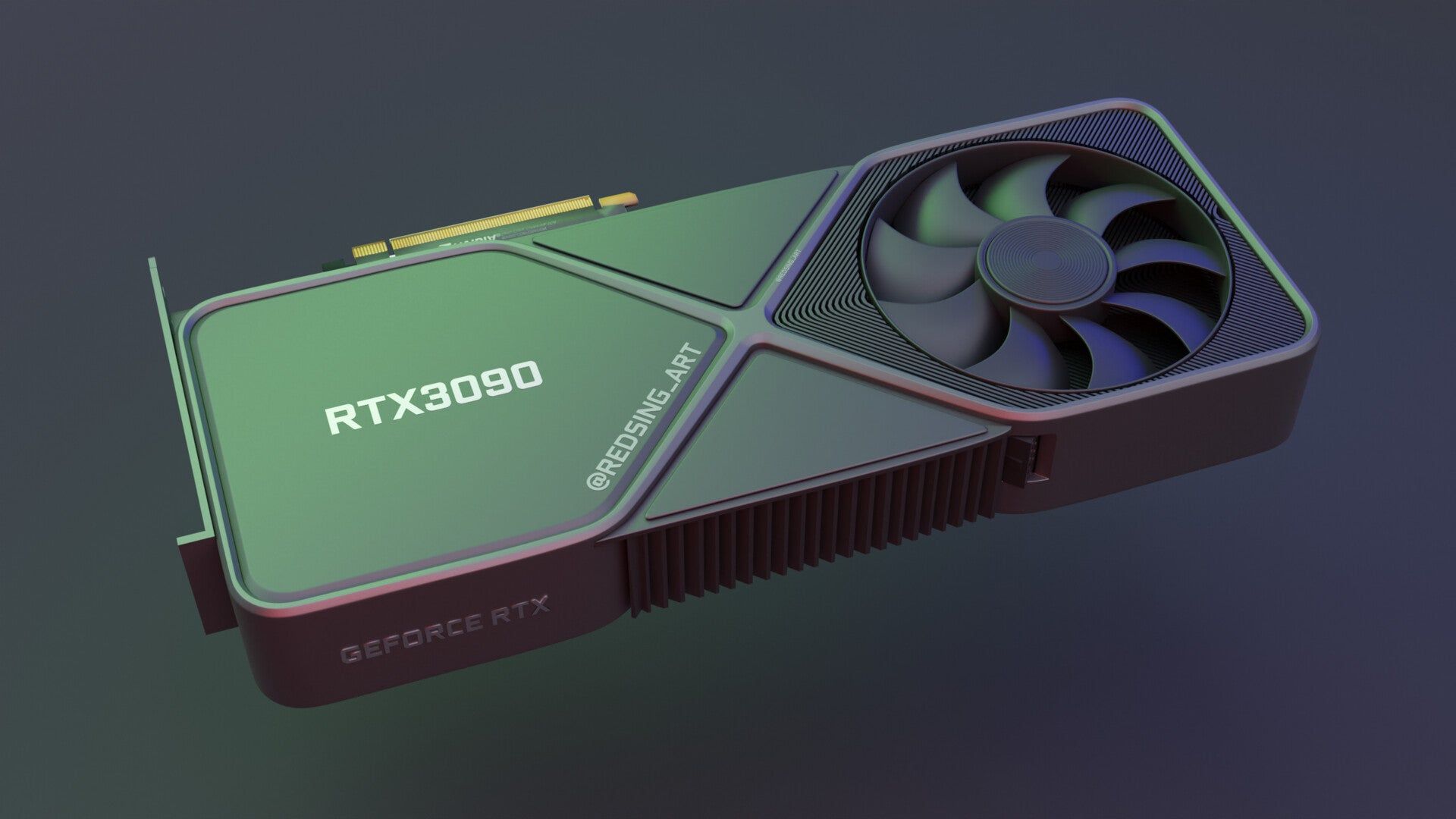 RTX 3090 render