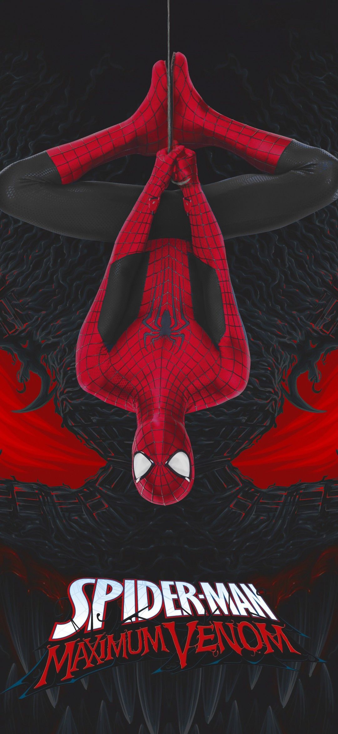 Spider Man 4K Wallpaper, Venom, Marvel Comics, Graphics CGI