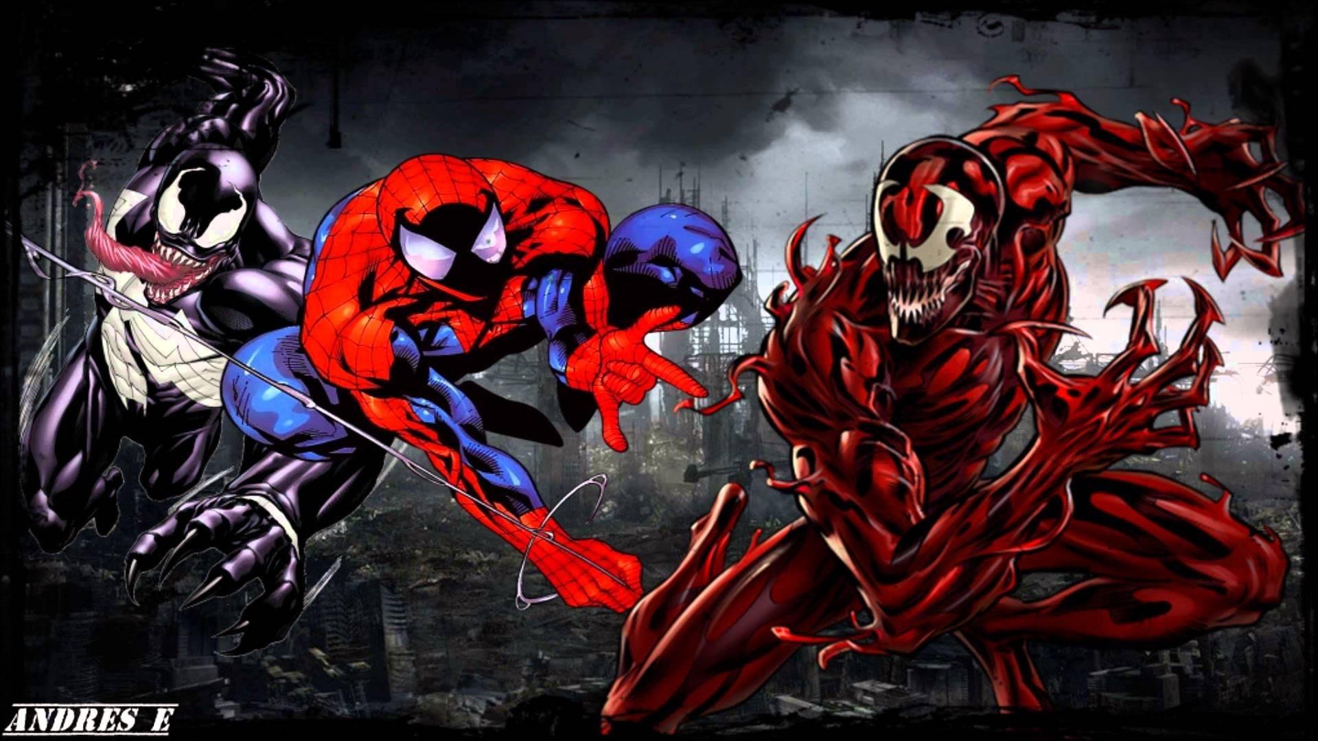 Spiderman Venom Carnage Wallpaper
