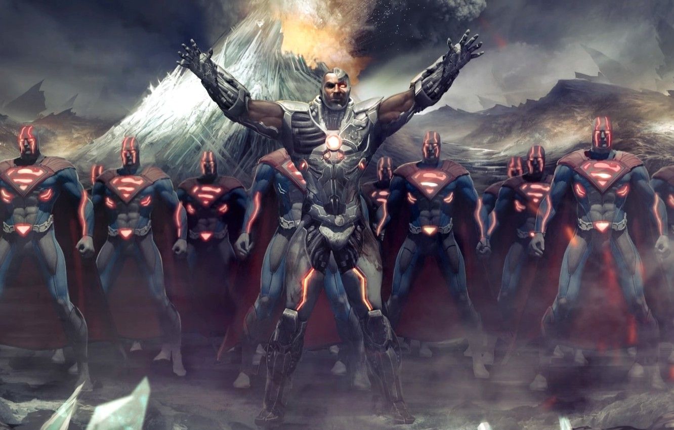 Wallpaper army, cyborg, DC Comics, Comics, Cyborg Superman image for desktop, section фантастика