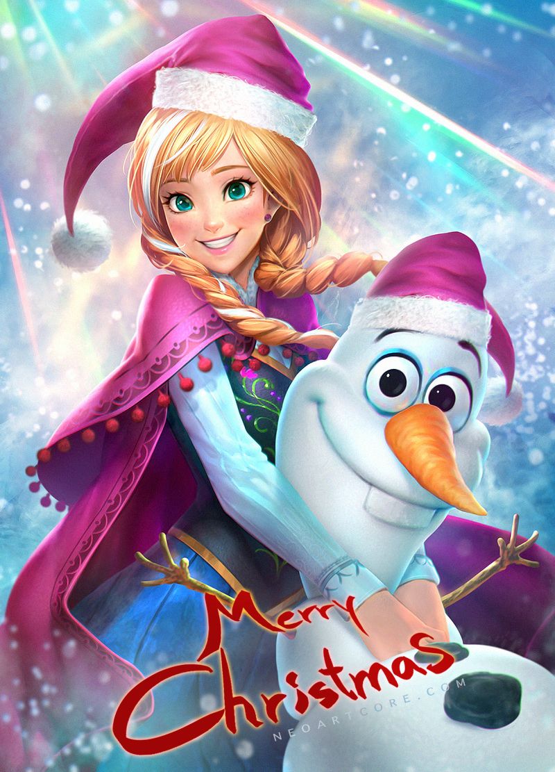 Olaf Merry Christmas Wallpaper