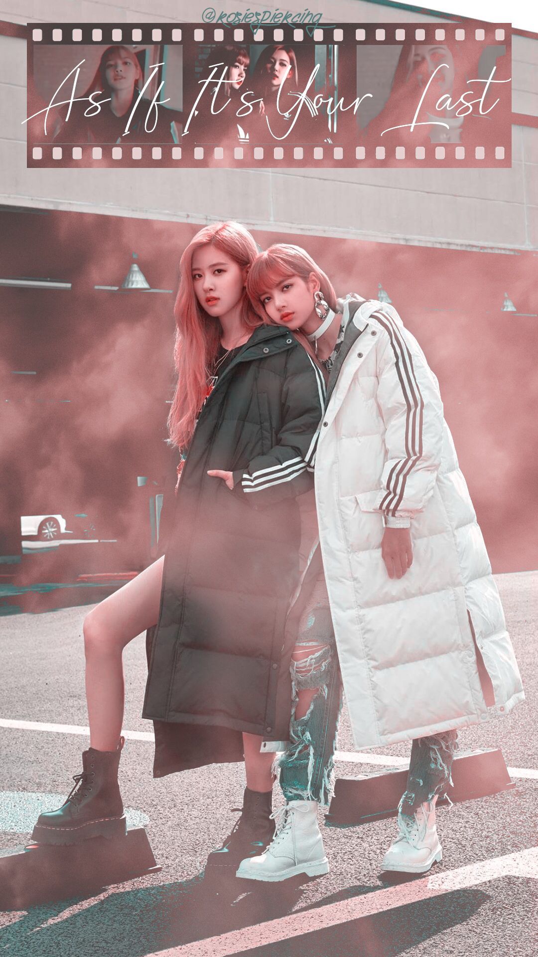 chaelisa #lisa #rose #blackpink #blackpinklisa #blackpinkrose - Lisa And  Rose Christmas, HD Png Download , Transparent Png Image - PNGitem