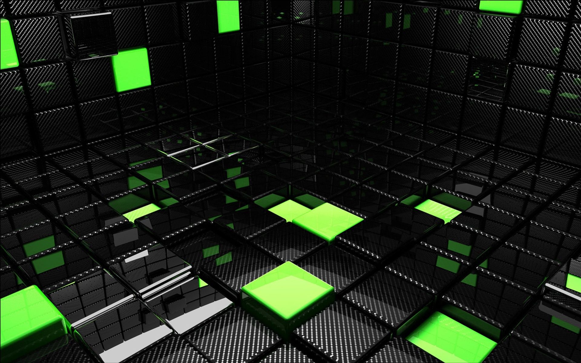 Black And Lime Green Wallpaper