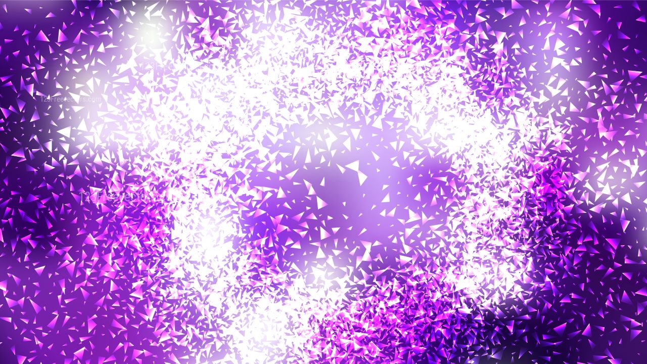 Glitter Purple and White Background