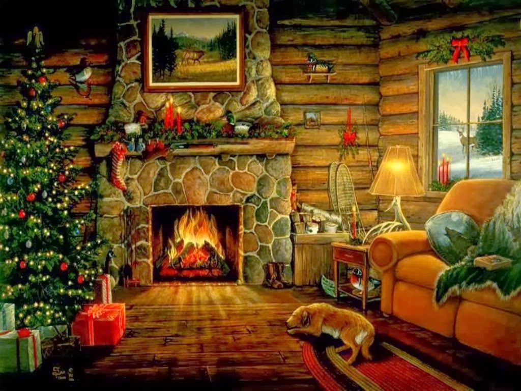 Christmas Cozy Home Wallpapers - Wallpaper Cave