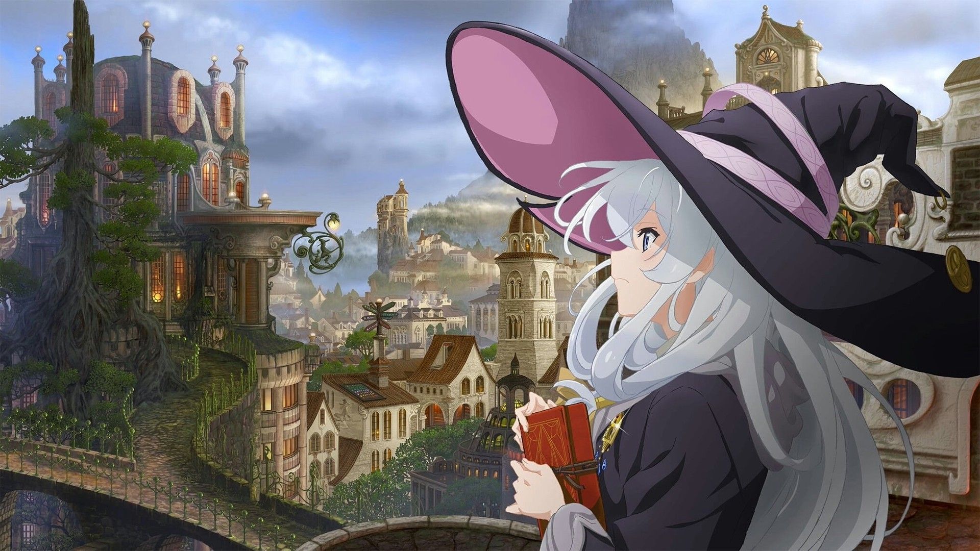 Wandering Witch Wallpaper
