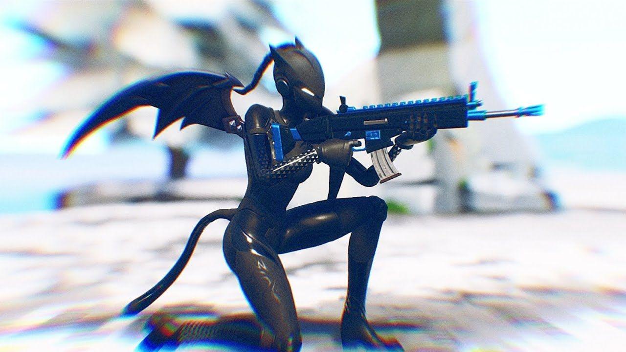 Fortnite Black Lynx Skin Wallpaper