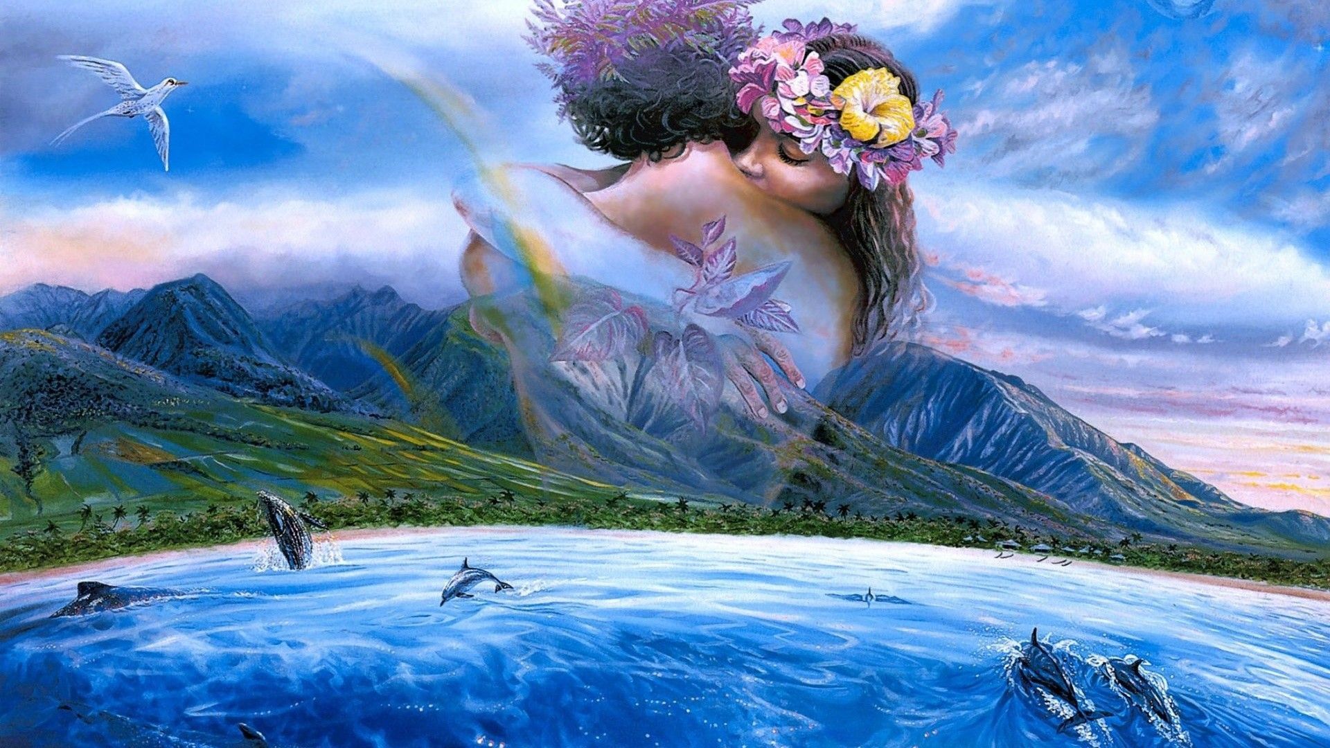 Nature Love Wallpaper