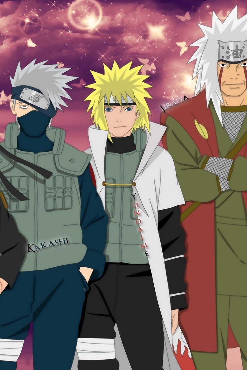 Wallpaper Anime, Kakashi, Naruto, Yondaime, Guys, Posture And Naruto HD Wallpaper
