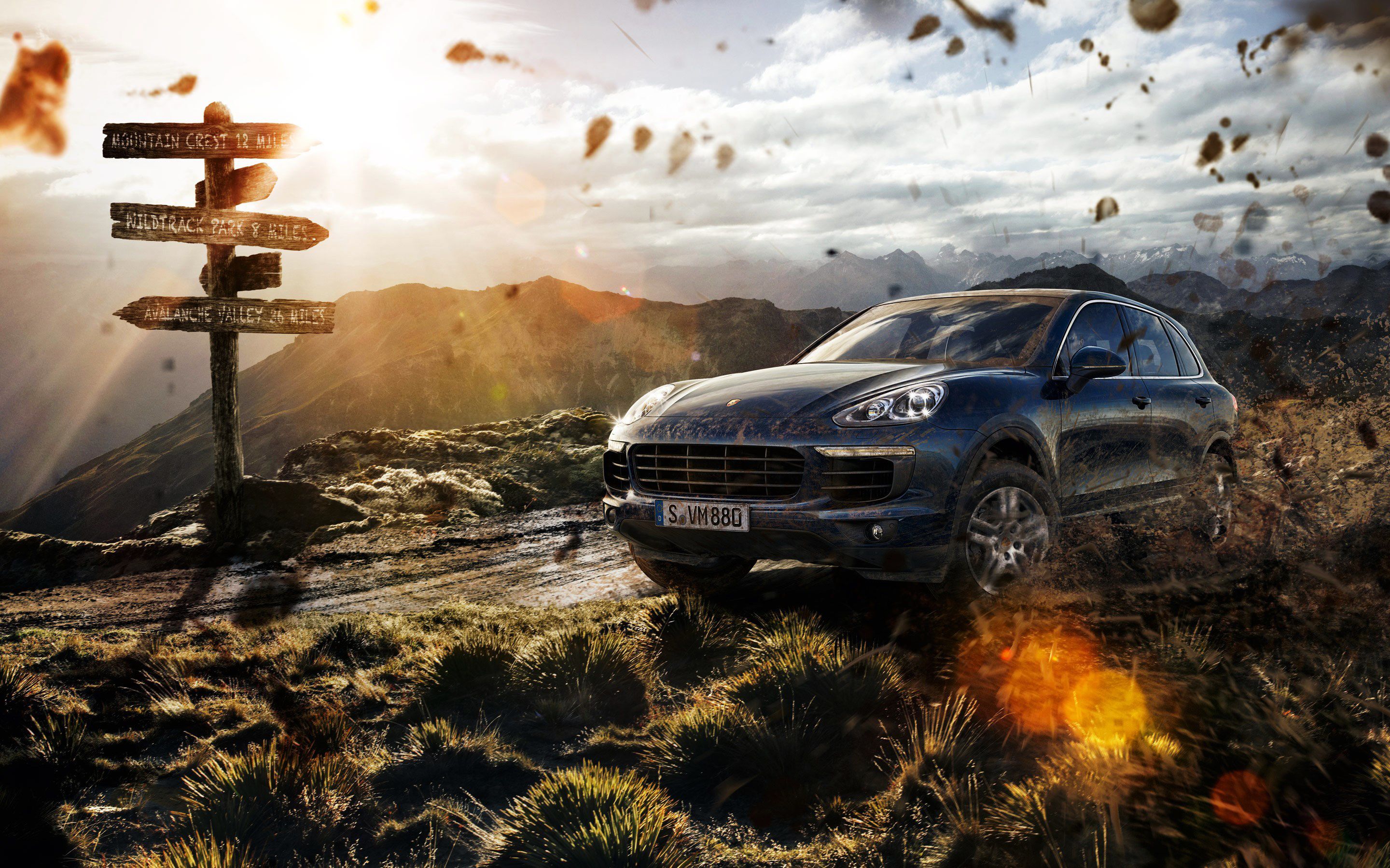 Porsche Cayenne Turbo S 2015 Wallpaper. HD Car Wallpaper