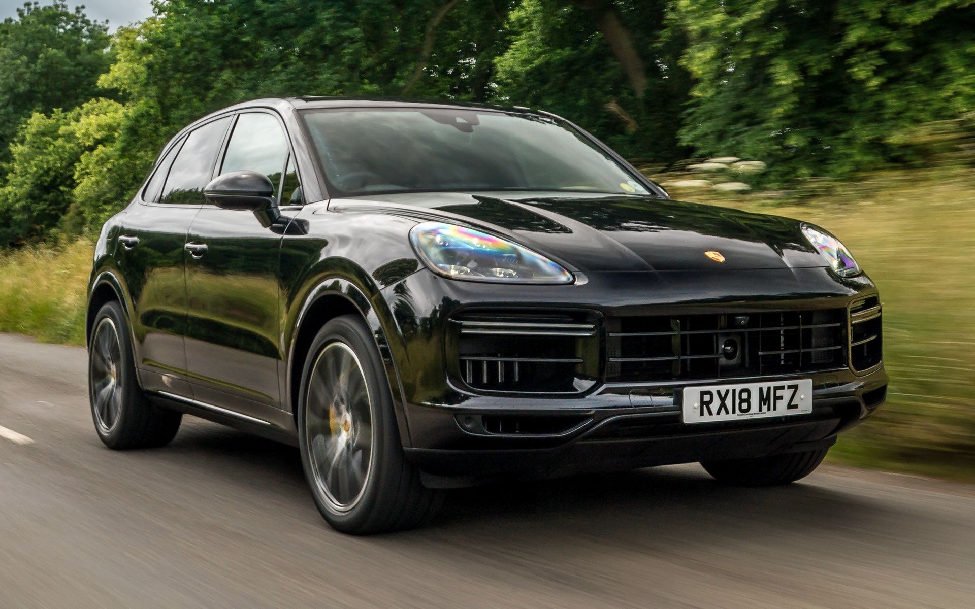 Porsche Cayenne Turbo (UK) and HD Image