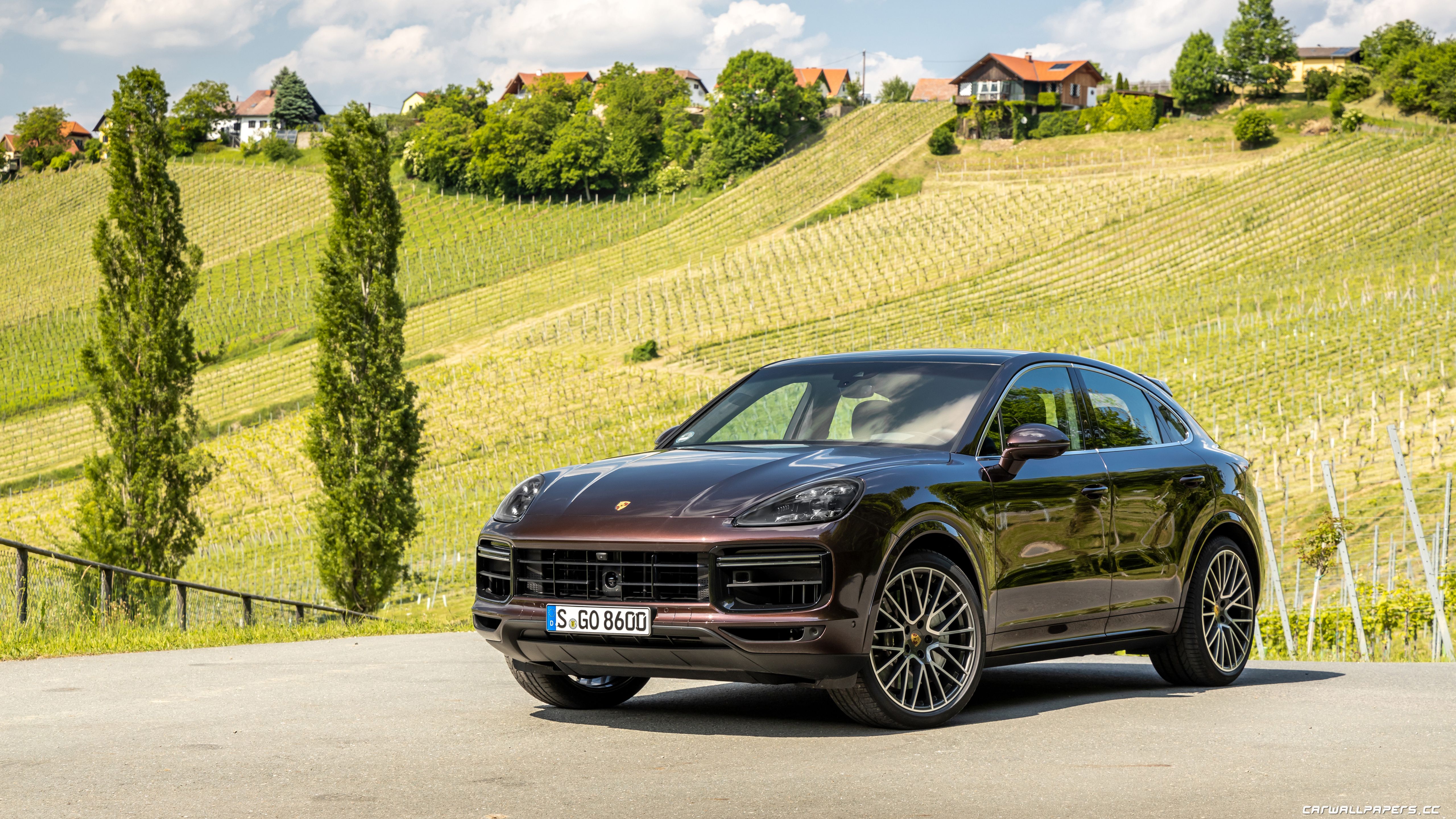 Cars desktop wallpaper Porsche Cayenne Turbo Coupe (Mahogany Metallic)