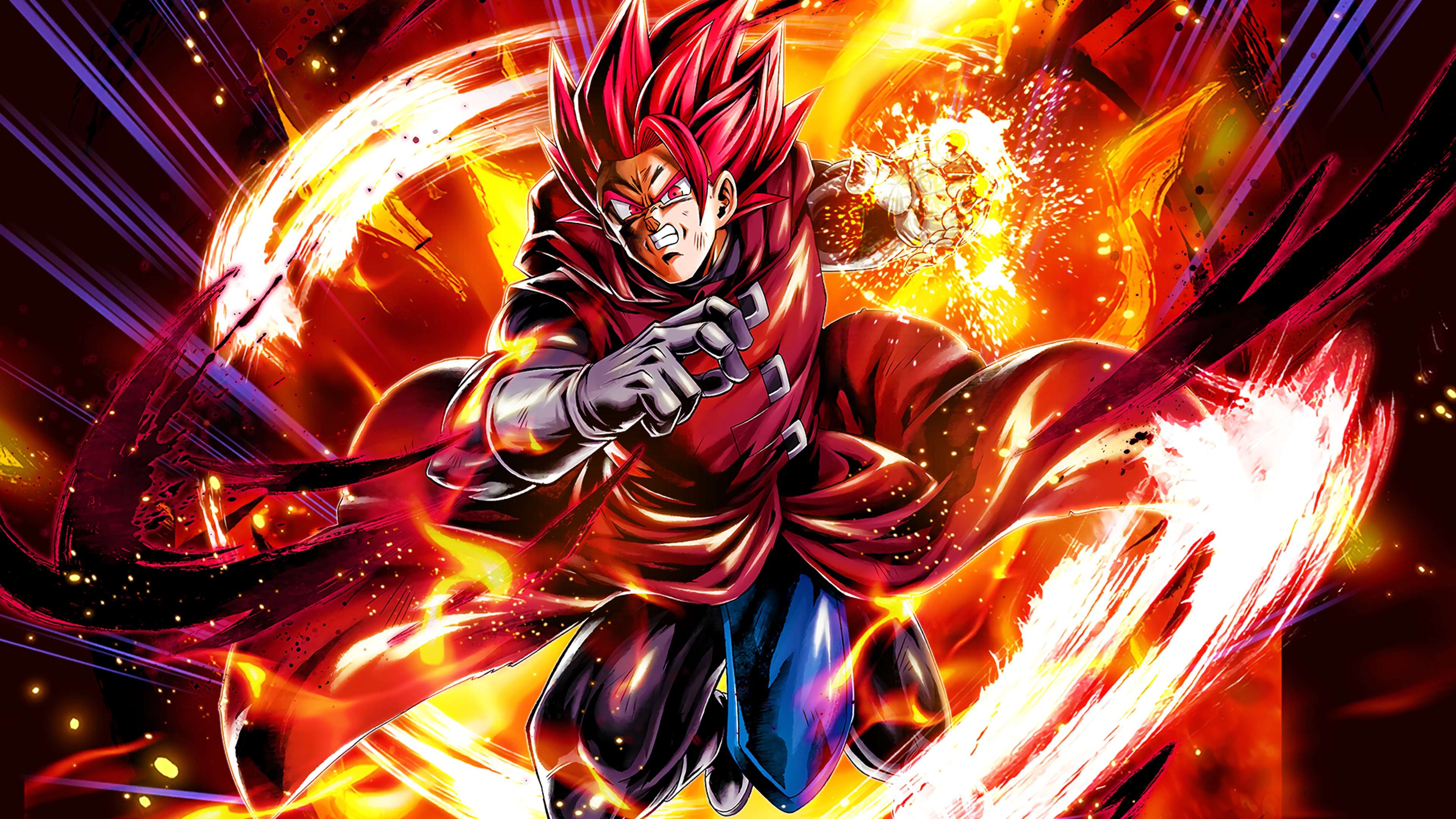 Super Saiyan God Giblet 4K PC Wallpaper