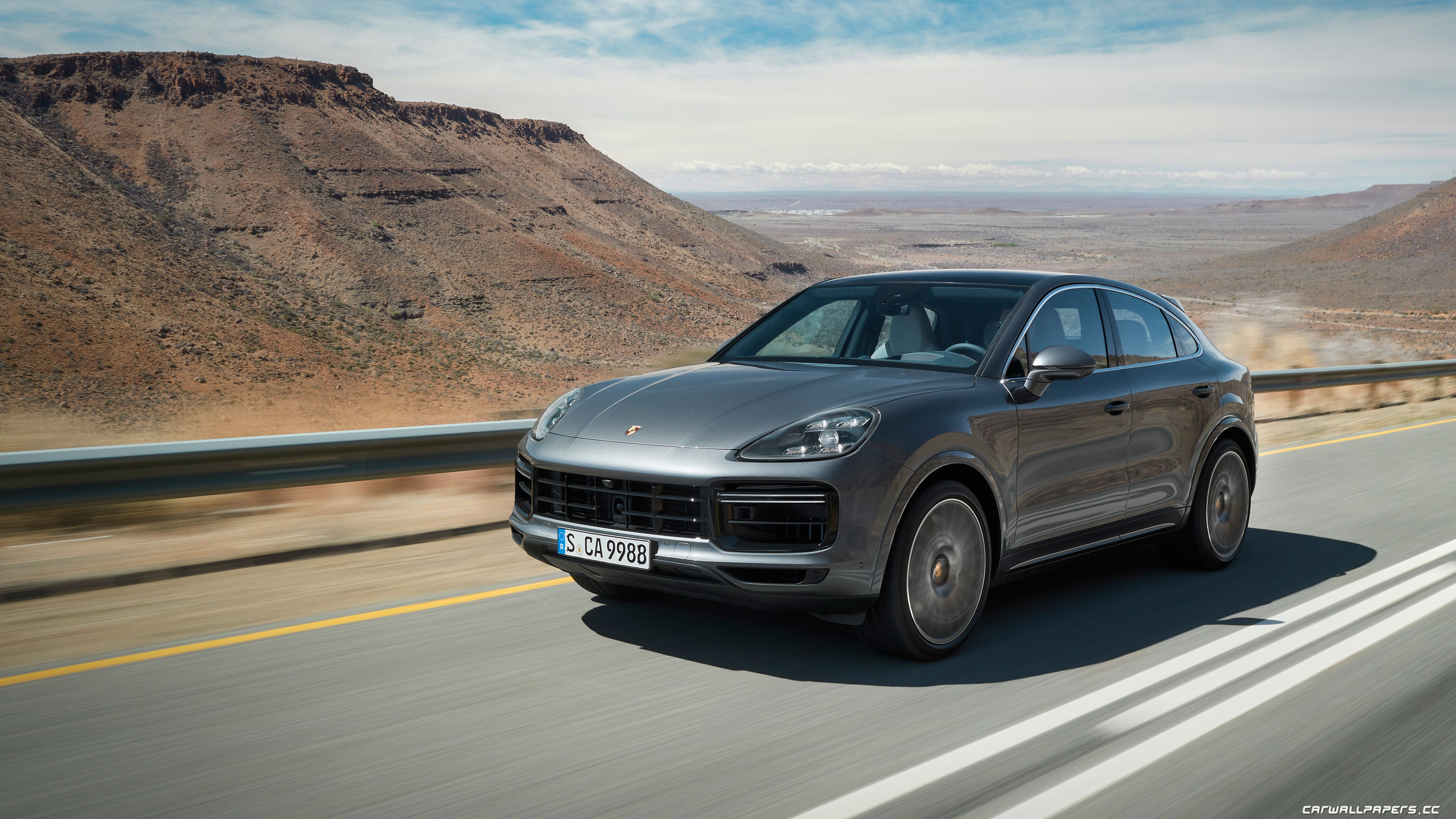 Cars desktop wallpaper Porsche Cayenne Turbo Coupe