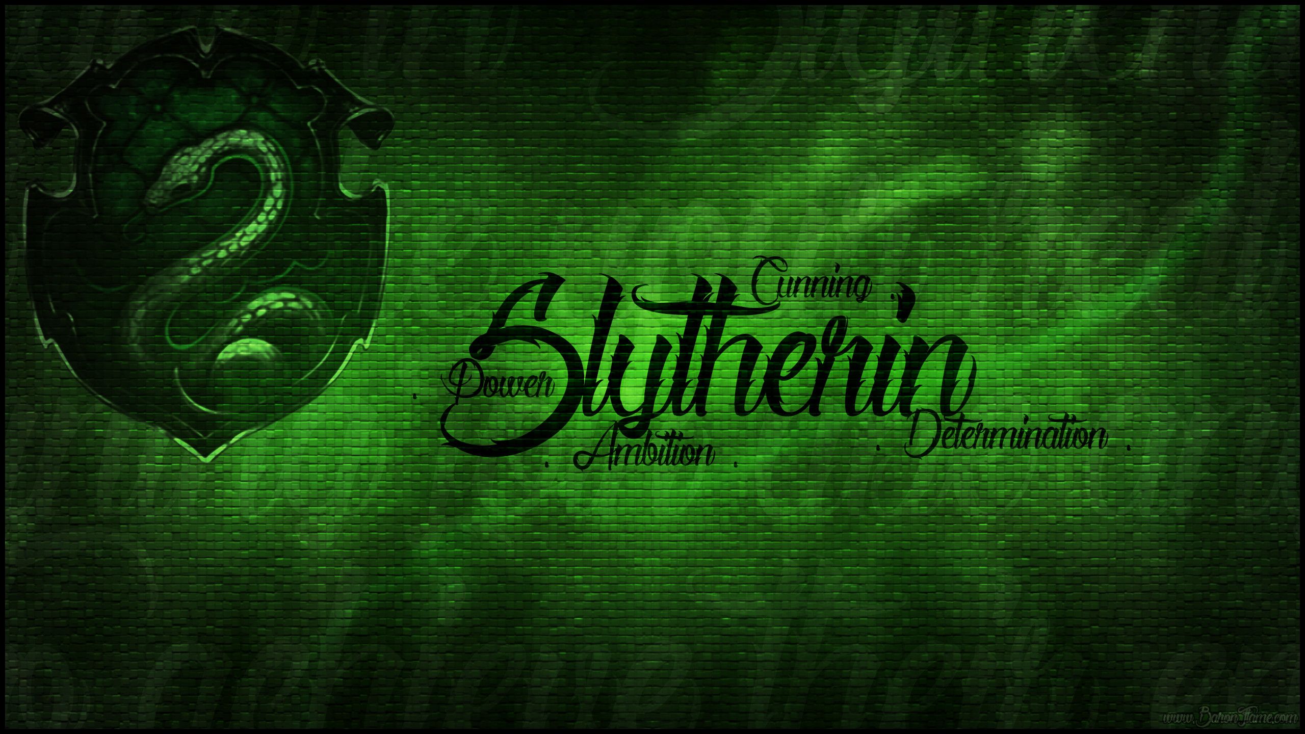 Slytherin Desktop Wallpaper