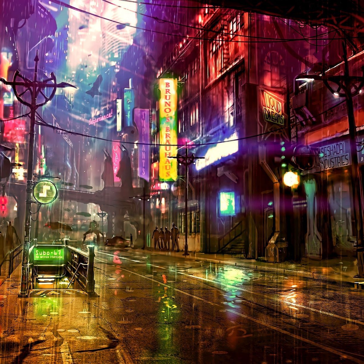 Cybercity Wallpapers - Wallpaper Cave