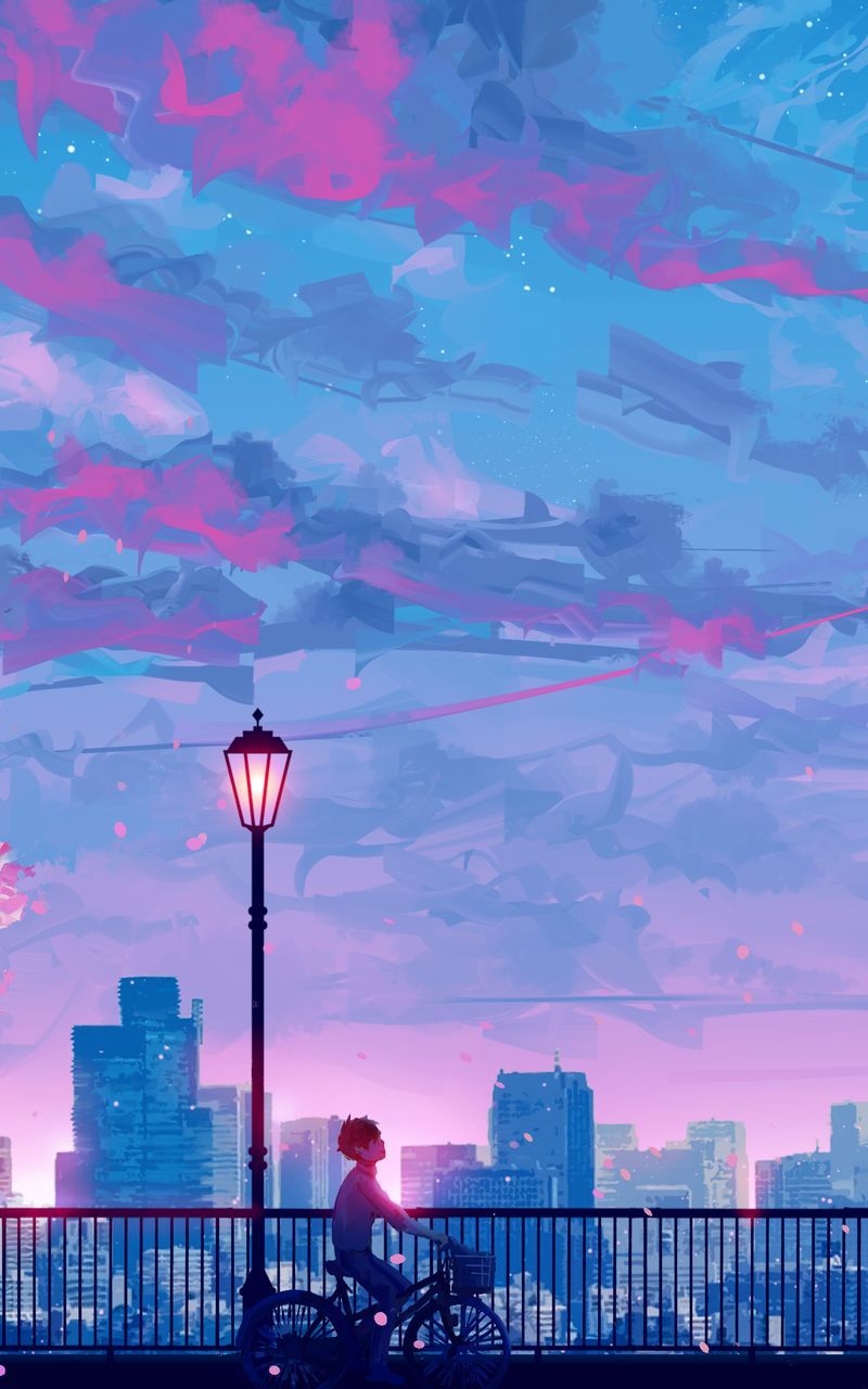 Anime Cityscape Landscape Scenery. Scenery wallpaper, Anime scenery, Anime scenery wallpaper