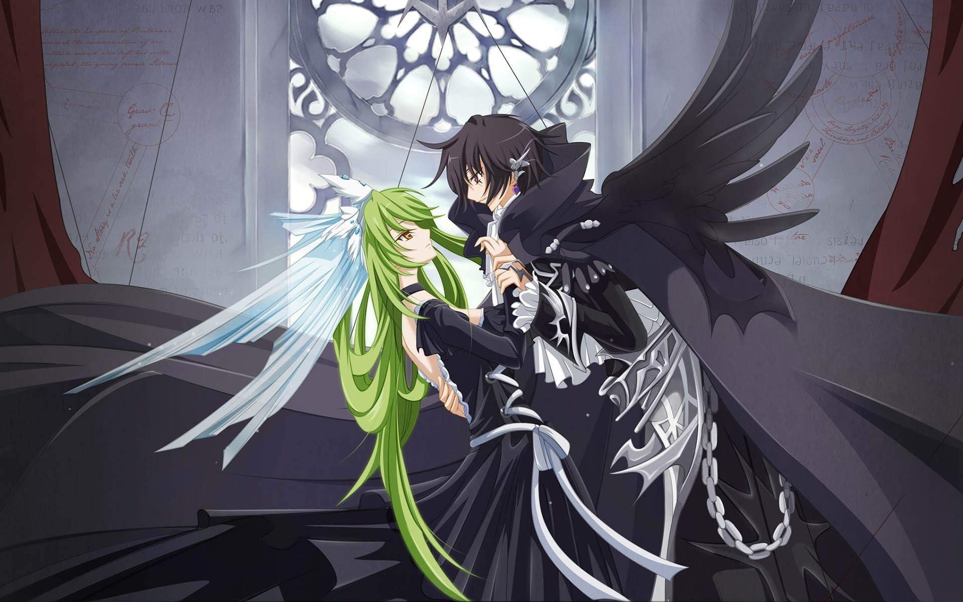 Boy, Girl, Hug, Dance, Wings wallpaper. Anime. Tokkoro.com Amazing HD Wallpaper