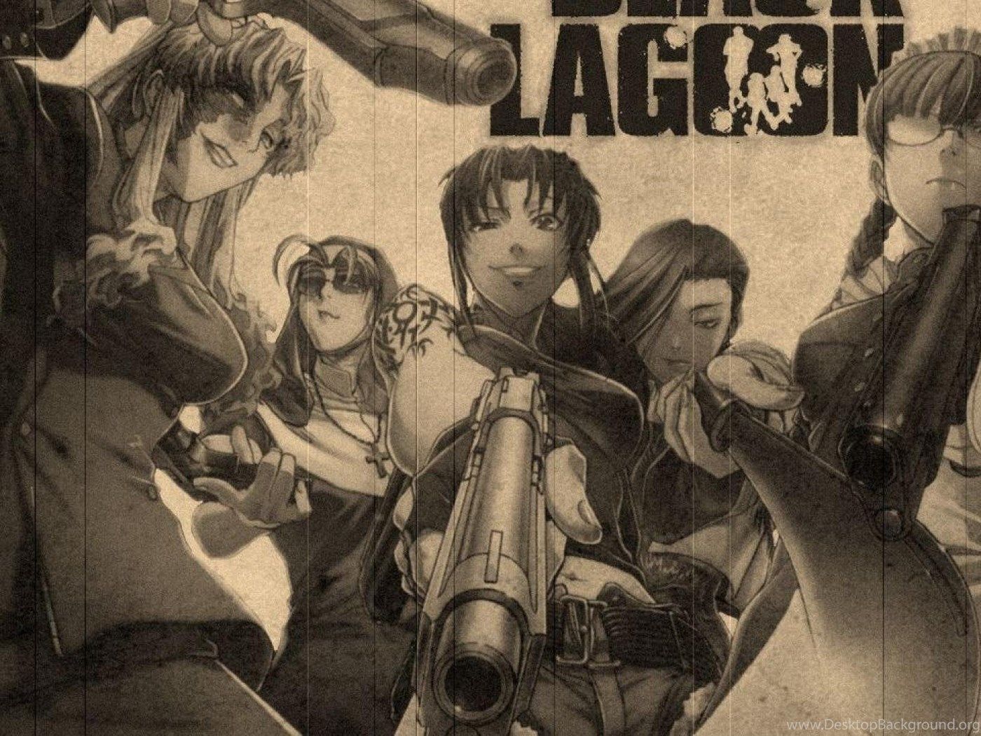 Black Lagoon Old Style Retro Art Anime HD Wallpaper Wallpaper. Desktop Background