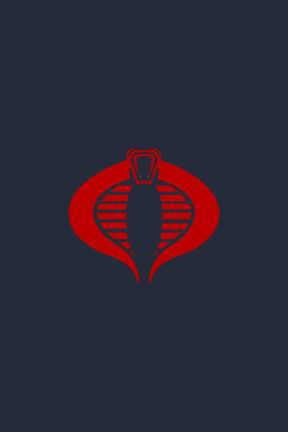 Gi Joe Cobra Enemy Logo. Gi joe, Cobra kunst