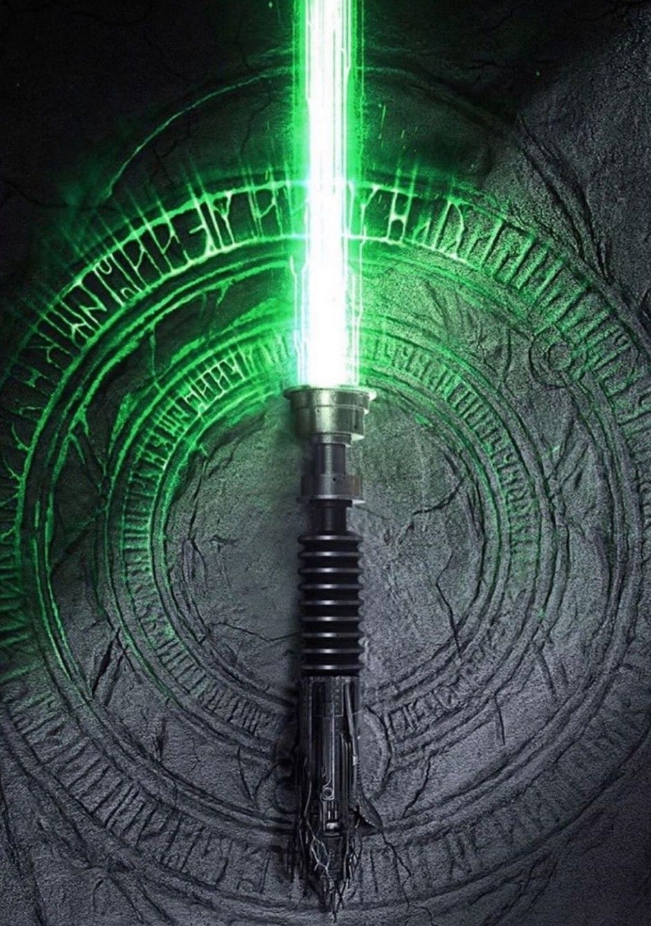 Luke Skywalker Green Lightsaber Wallpapers - Wallpaper Cave