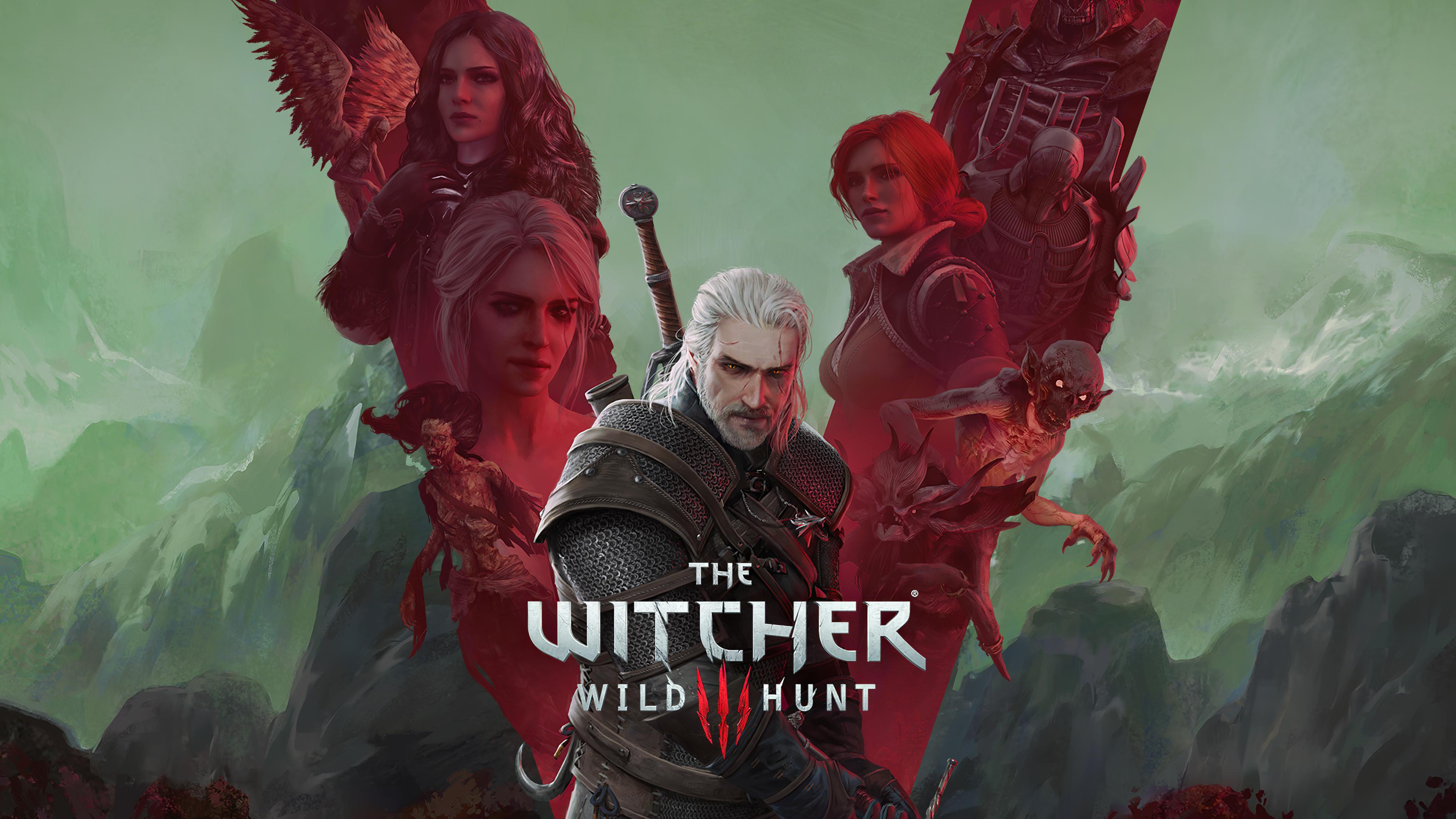 Witcher 3 5 Year Celebration 4k Wallpaper: witcher