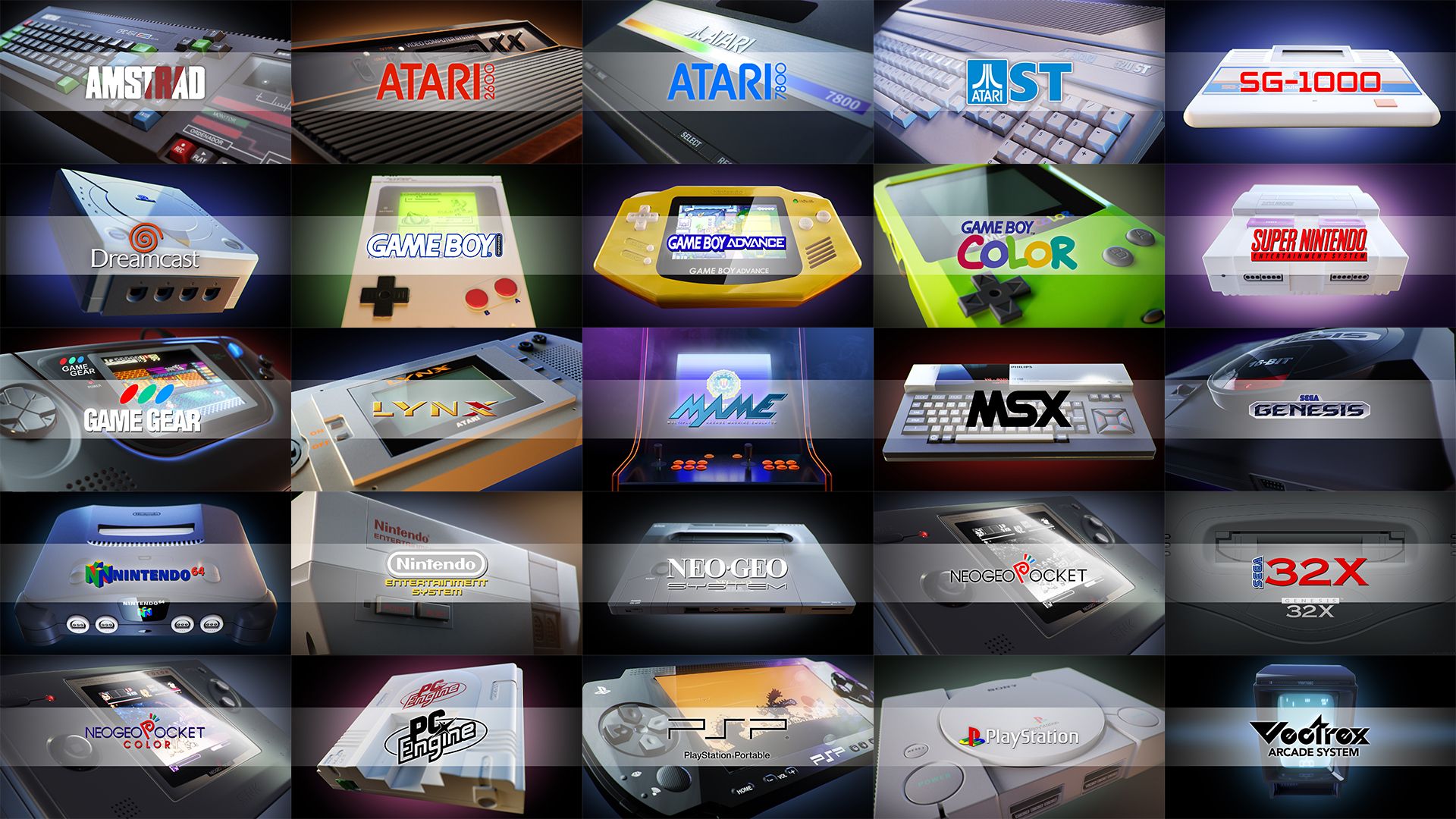 Game Console Wallpaper