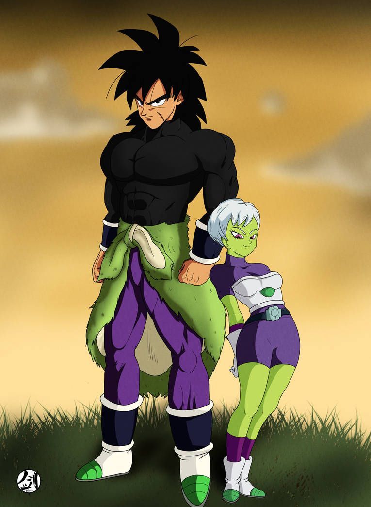 Broly and Cheelai by Blade3006. Dragon ball goku, Dragon ball super, Anime dragon ball