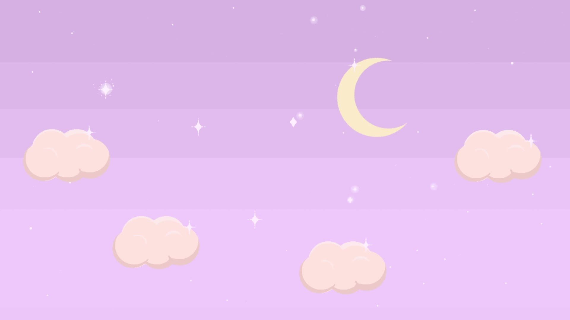 Purple Kawaii Wallpapers Wallpaper Cave