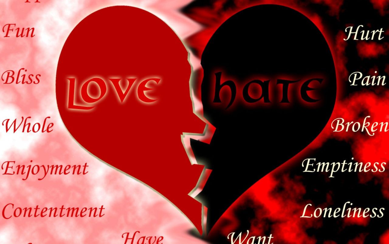 Love & Hate Wallpaper