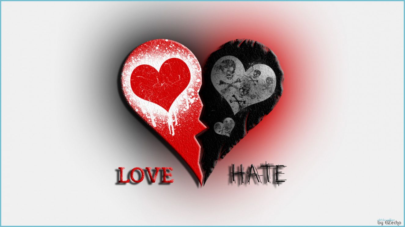 Best 11+ Love and Hate Wallpapers on HipWallpapers Love.