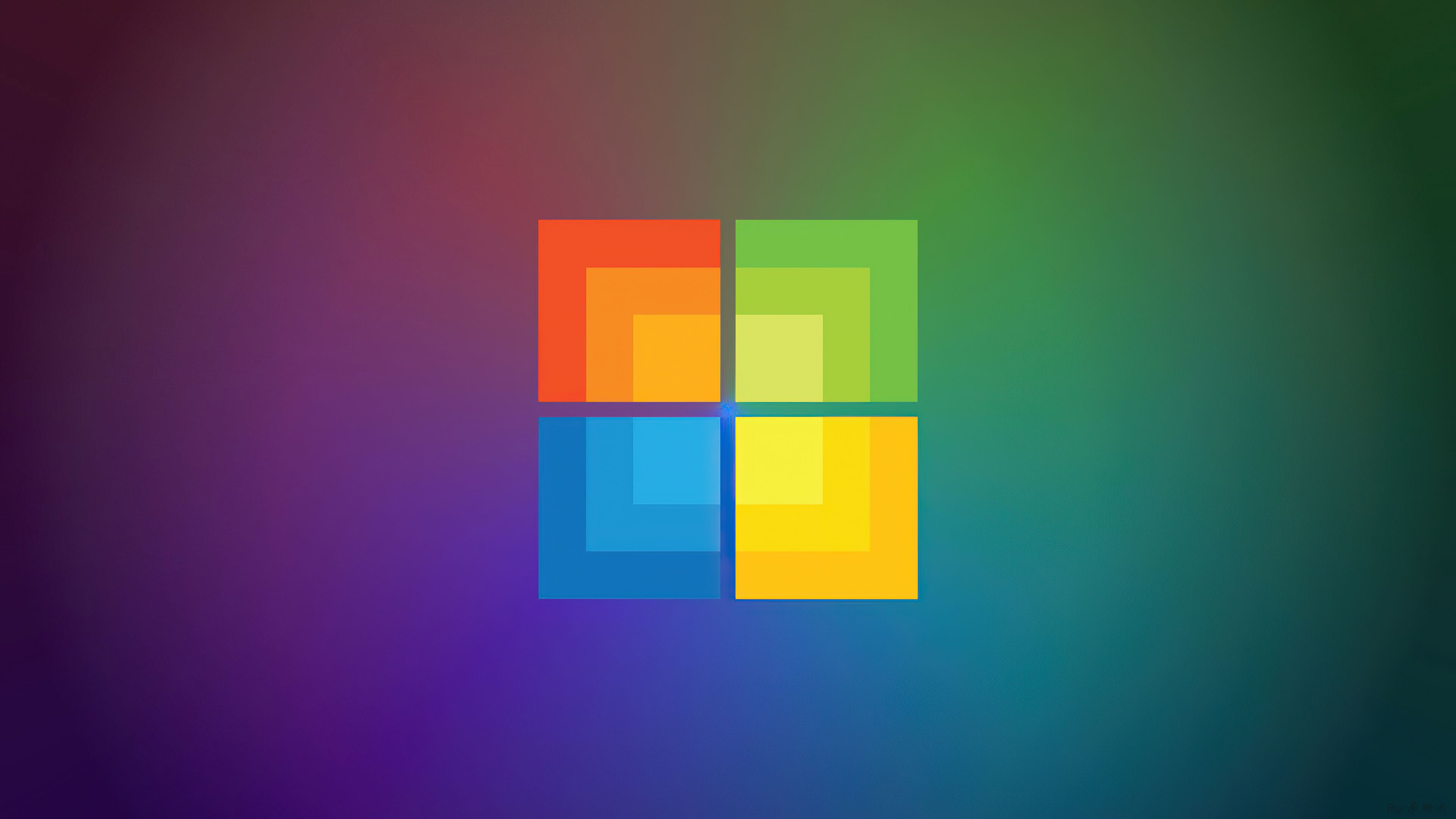 Windows 10 4K Wallpaper, Colorful, Gradient background, Technology