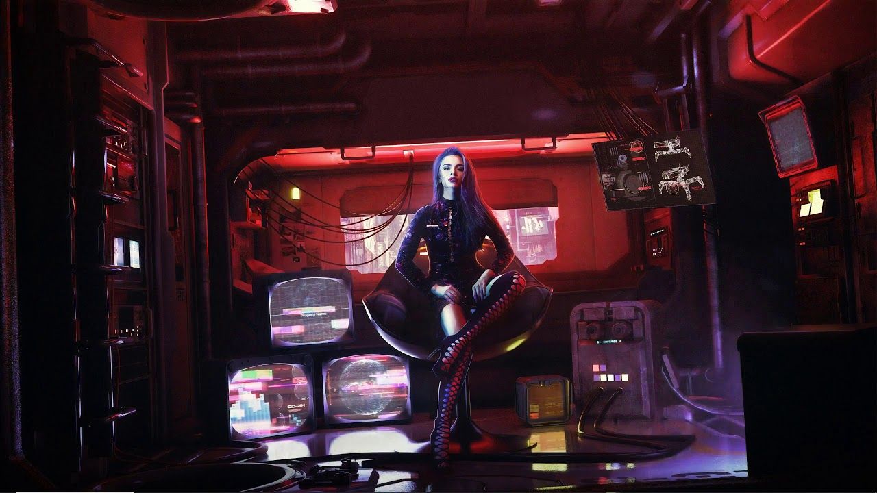 Wallpaper Engine] Cyberpunk 2077 Girl [Audio Reactive]