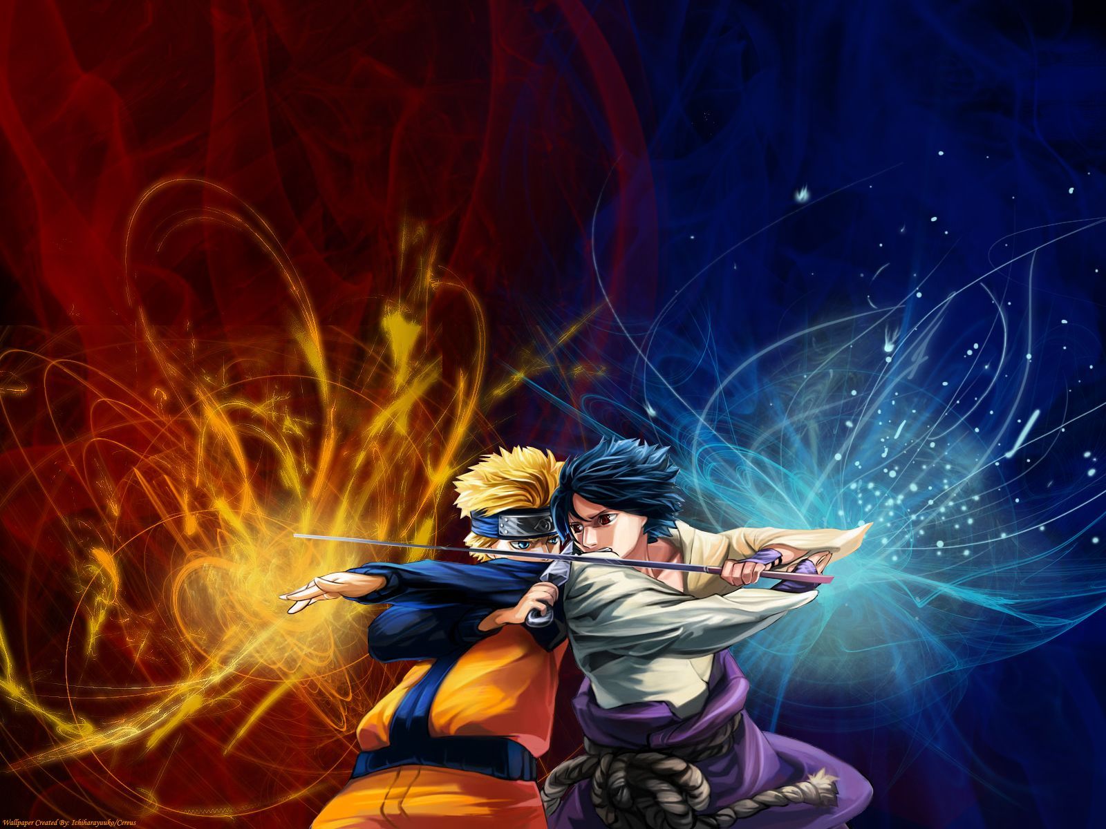 Naruto Vs Sasuke Wallpaper 21. The Art Mad