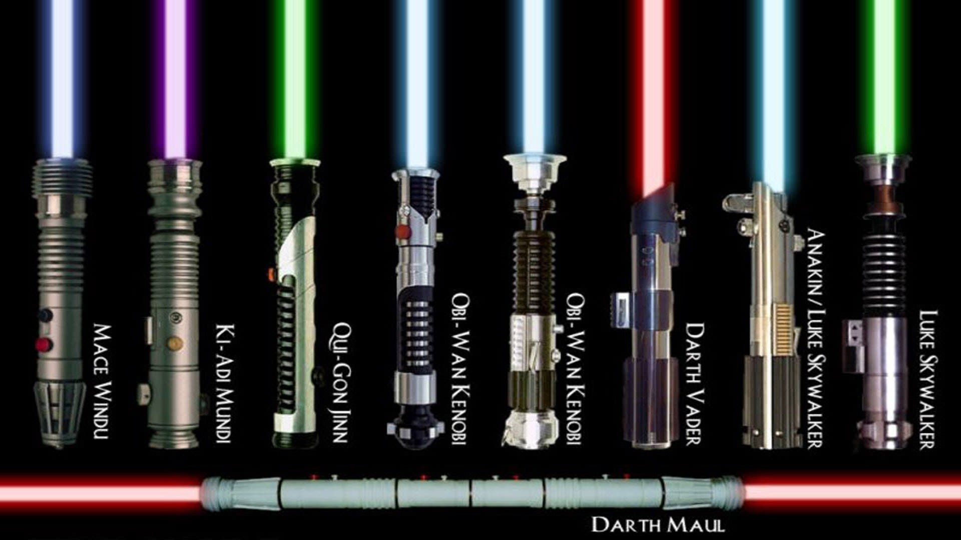 Star Wars High Resolution Wallpaper. Star wars light saber, Lightsaber colors, Lightsaber