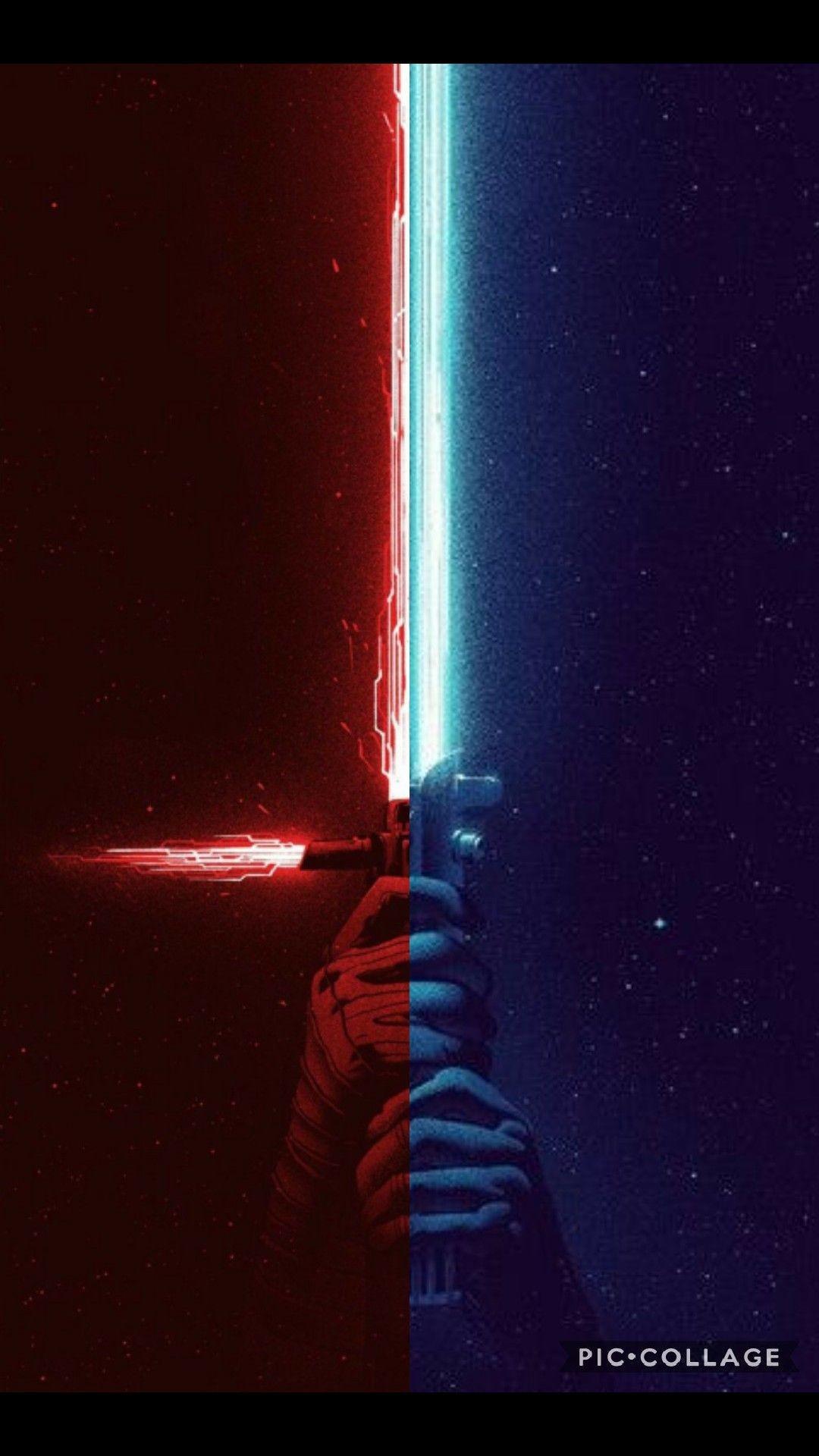 Star Wars Lightsaber Wallpaper 4k iPhone