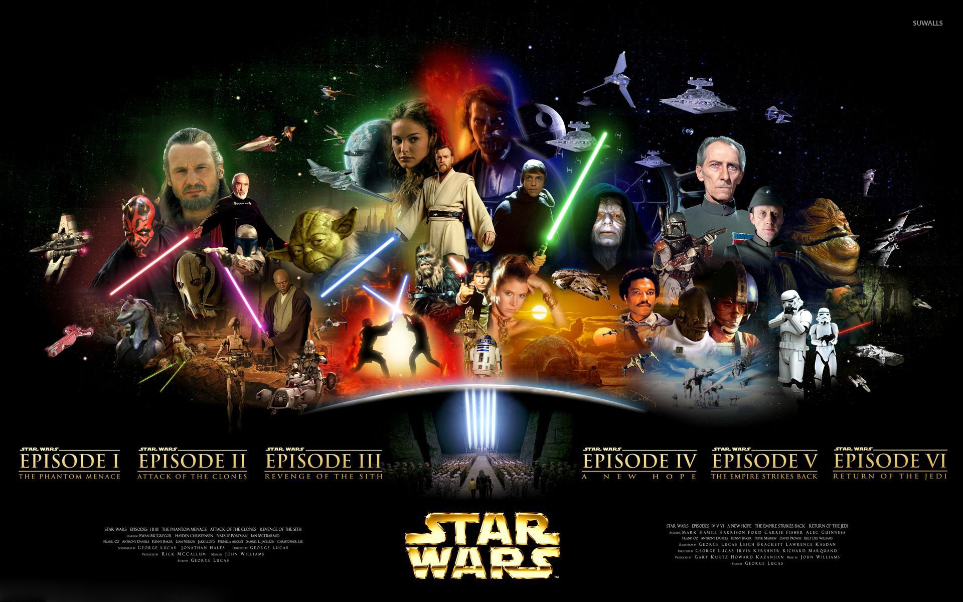 Star Wars series wallpaper wallpaper