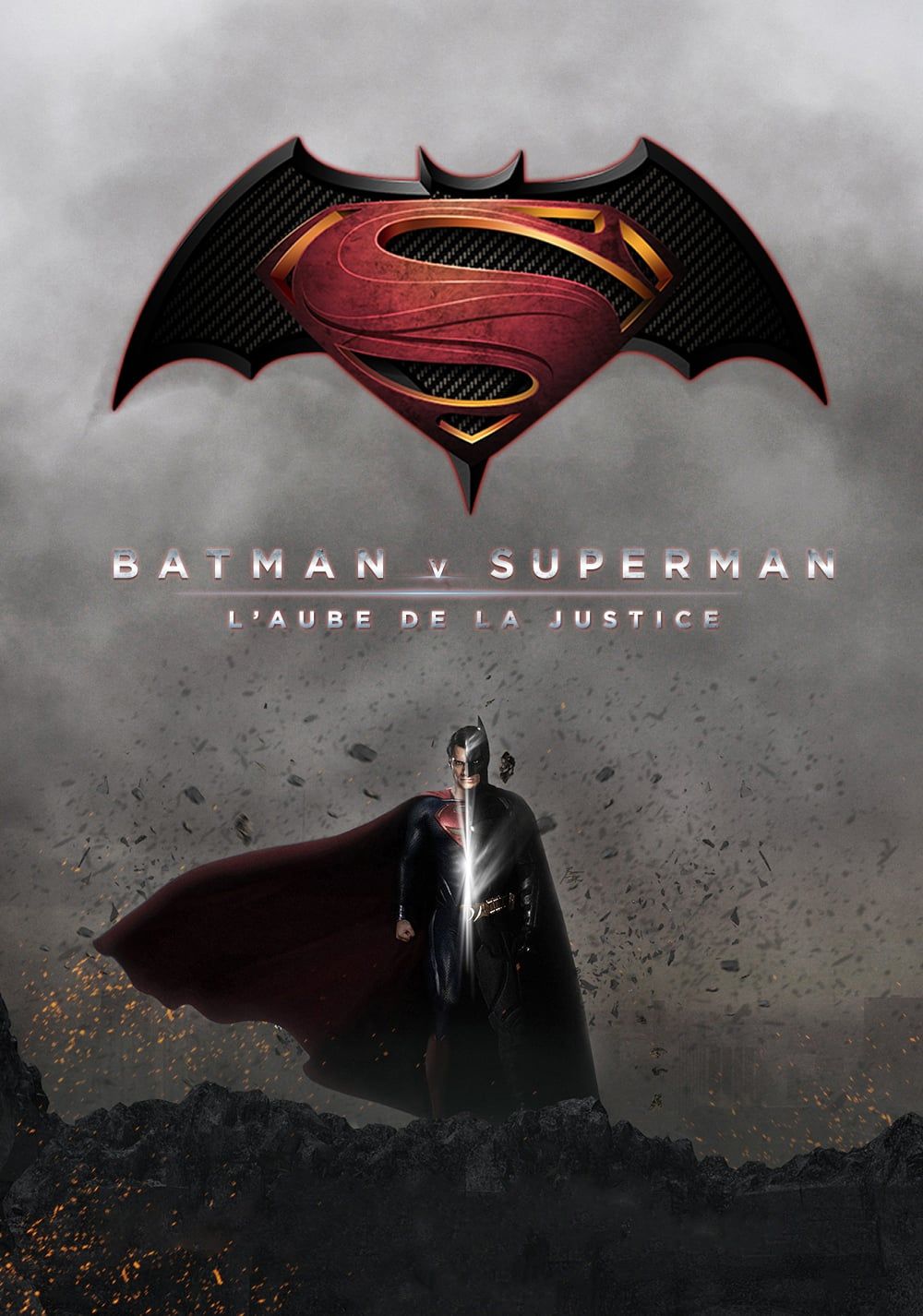 Batman v Superman: Dawn of Justice (2016) Poster: DC extended universe Photo
