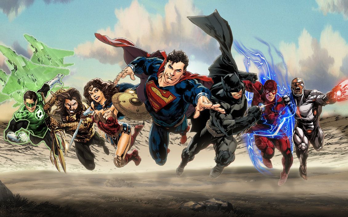 Justice League (DCEU) by zg01man to grab an amazing super hero shirt now on sale!. Dc comics heroes, Dc comics superheroes, Dc comics art