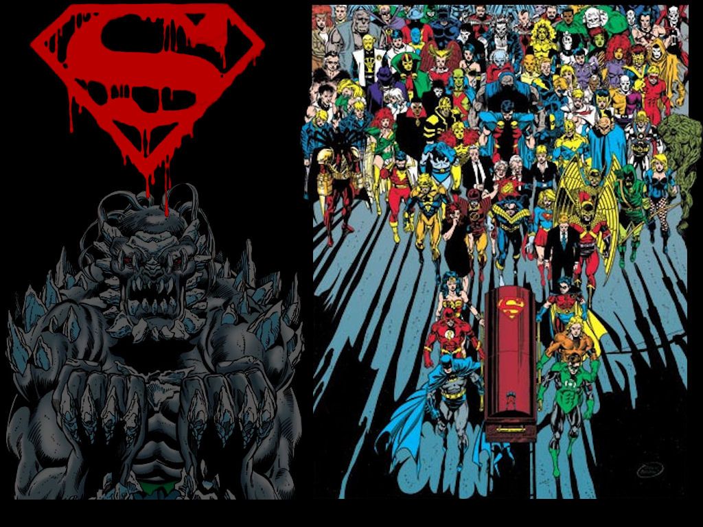 Death of Superman Wallpaper