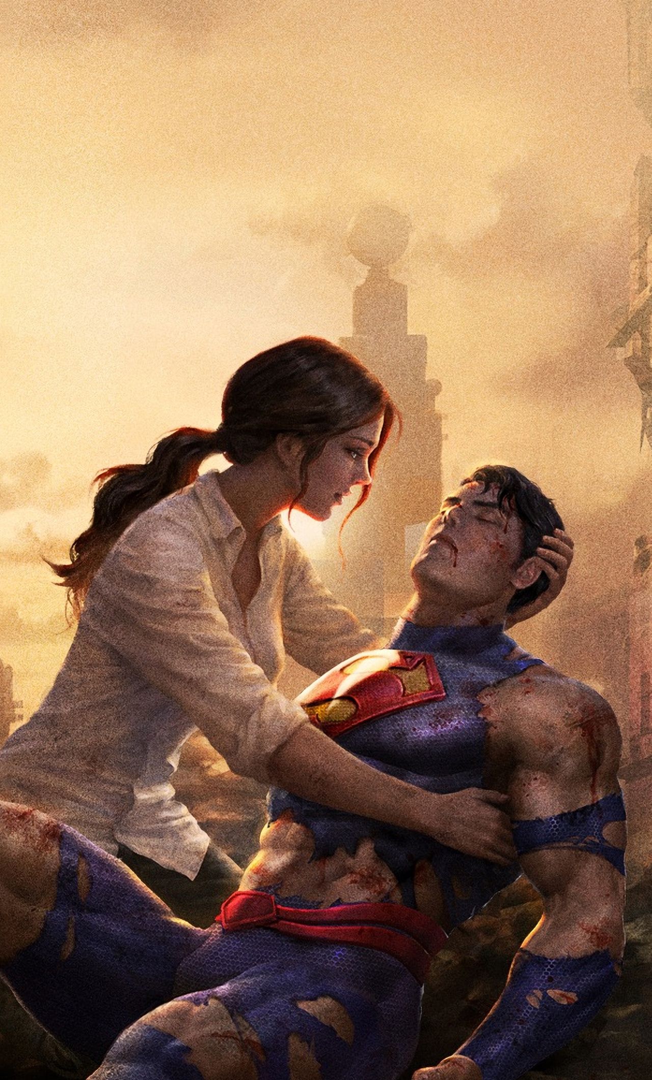 The Death And Return Of Superman iPhone HD 4k Wallpaper, Image, Background, Photo and Picture