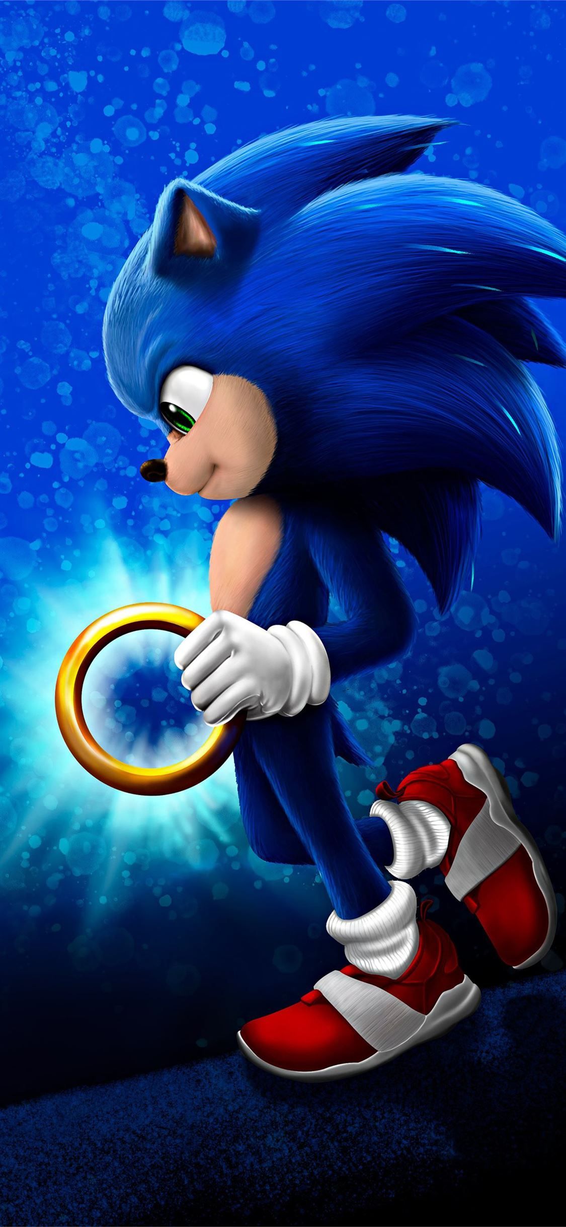 sonic the hedgehog4k2020 iPhone X Wallpaper Free Download
