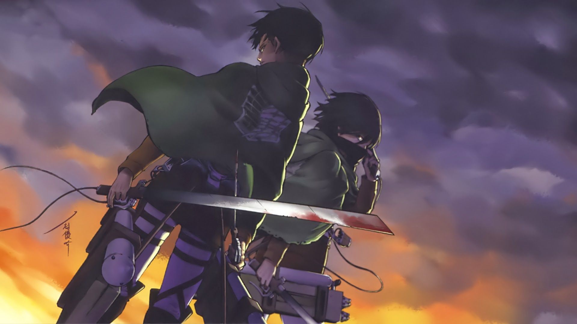 Attack on Titan iOS Wallpaper