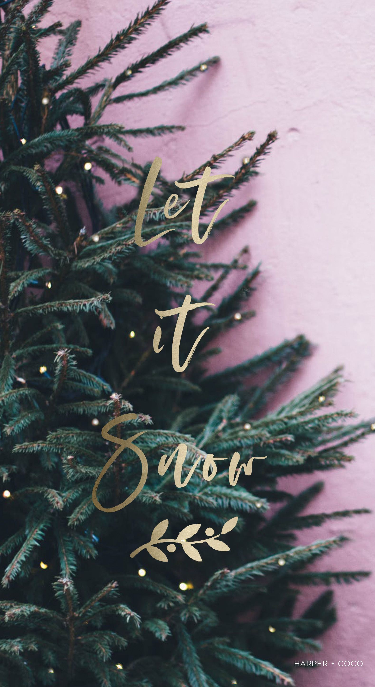 Hola! Just download and print it! This listing is Digital File. NO item will be mai. Pink christmas iphone wallpaper, Wallpaper iphone christmas, Xmas wallpaper