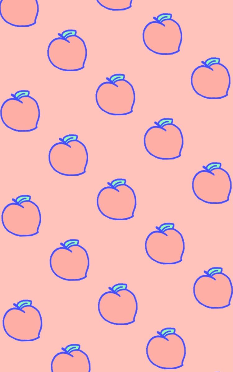 peachy #peach #cute #pink. Peach wallpaper, Wallpaper iphone summer, Pastel background wallpaper