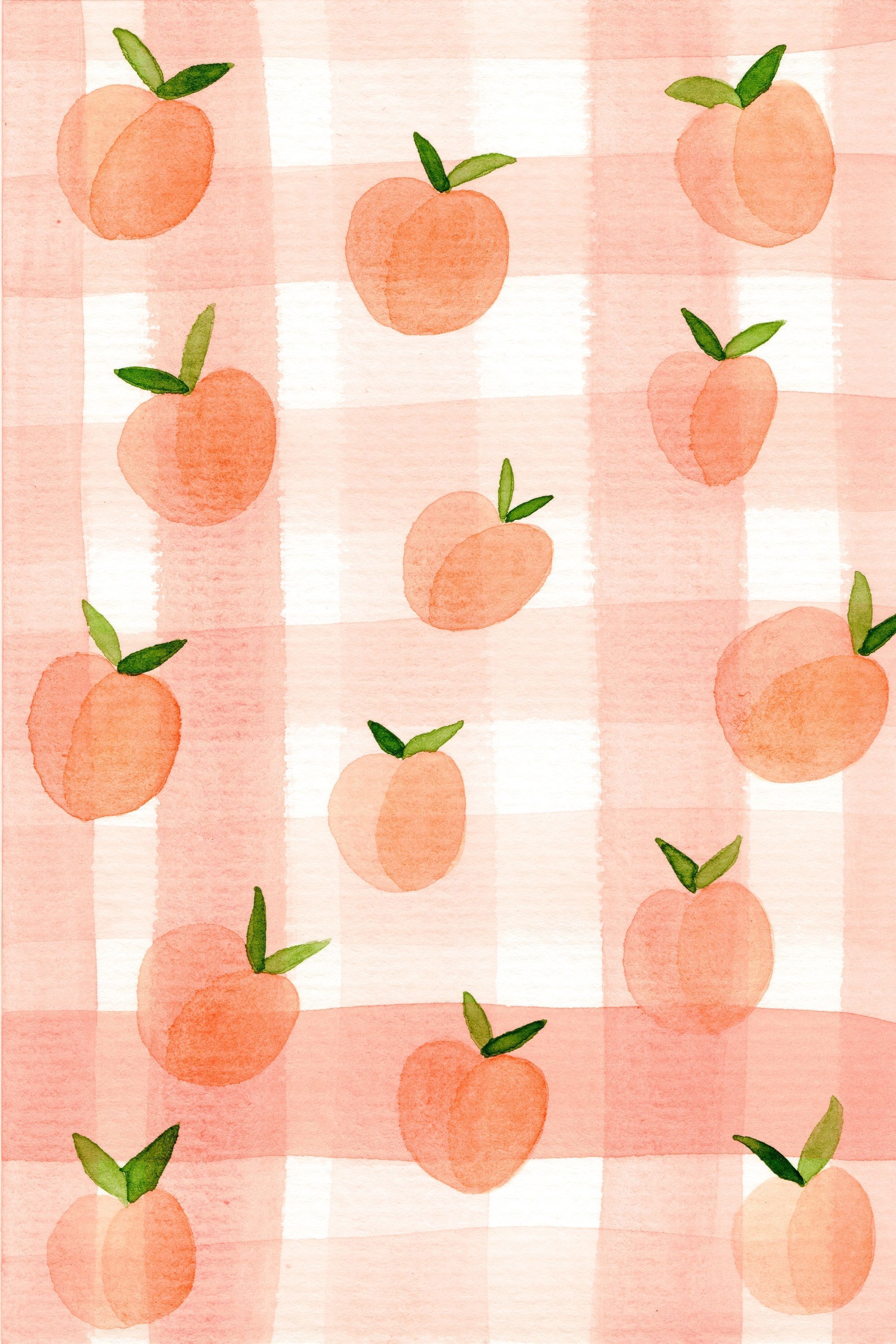 Peach Kawaii Hd Wallpapers Wallpaper Cave