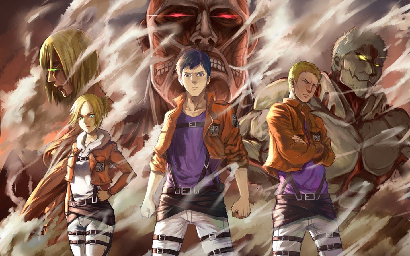 Wallpaper Shingeki No Kyojin Full HD Pc