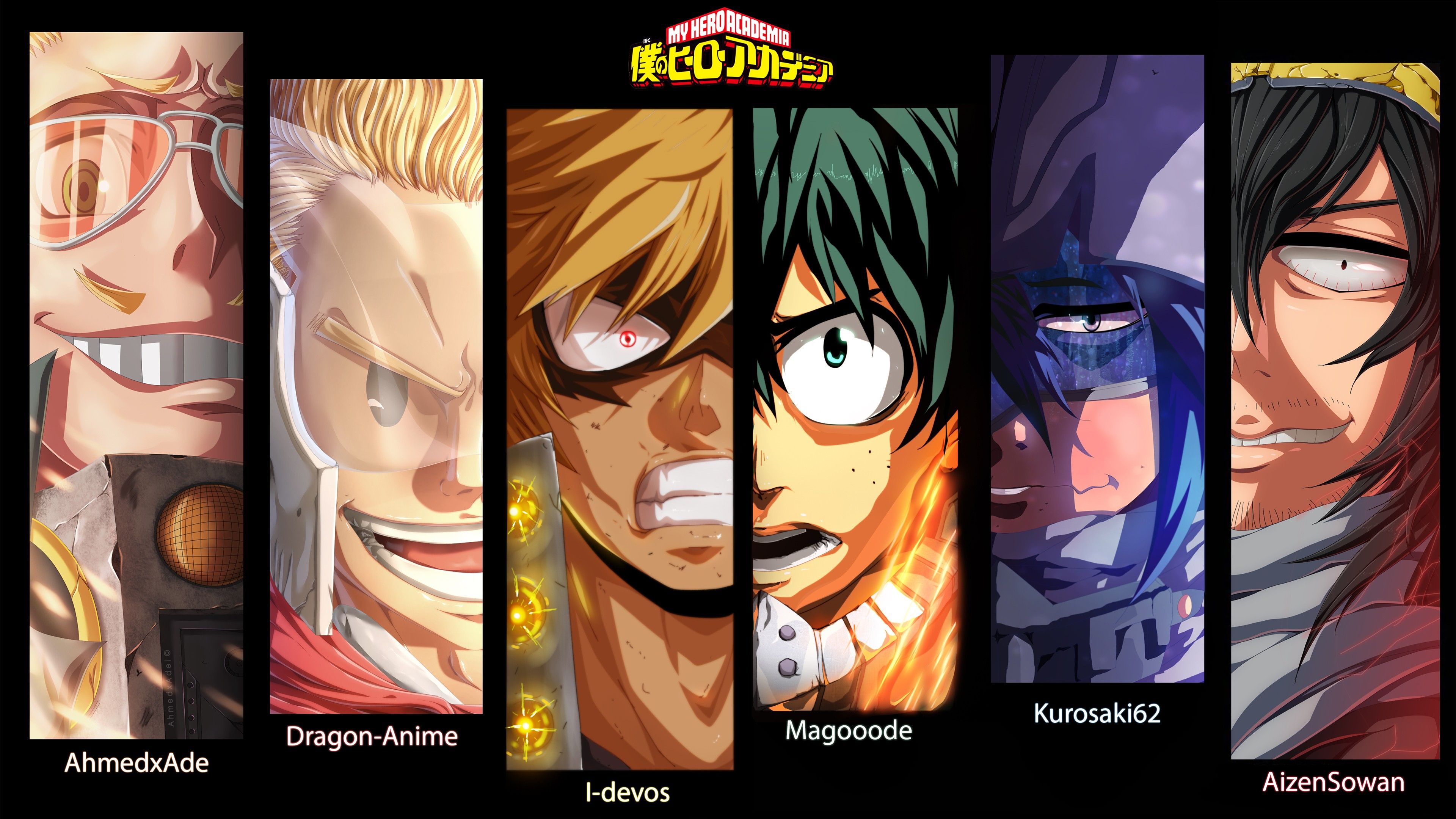 My Hero Academia Characters 4K HD Wallpaper