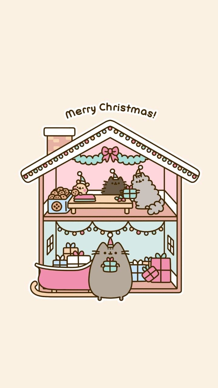 Pusheen Winter Wallpapers - Wallpaper Cave